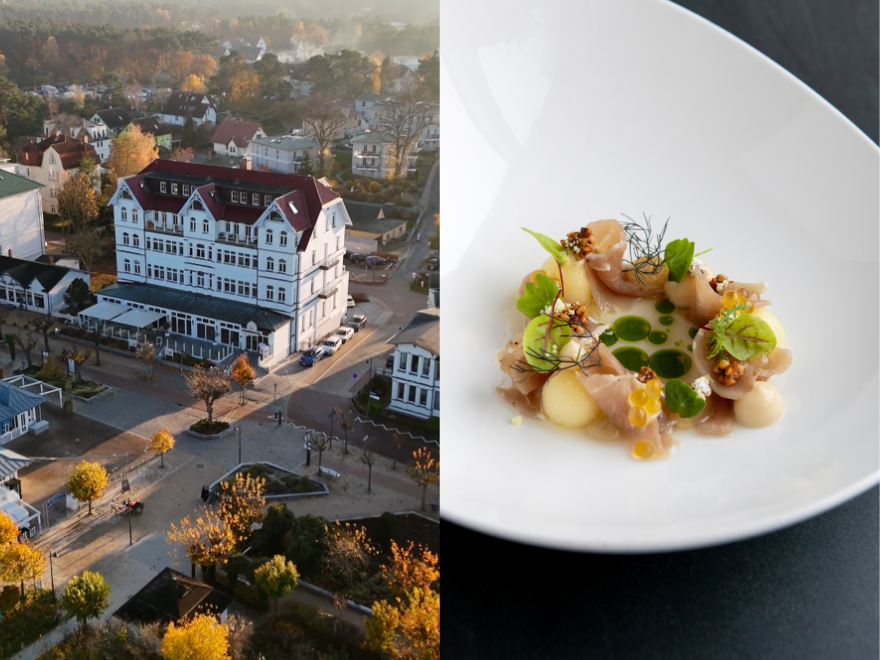 Herbst im Strandhotel Ostende